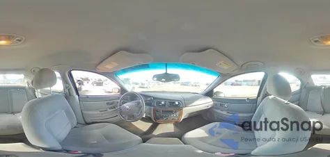 2002 Mercury Sable Gs from USA, damaged, VIN 1MEFM50U72A650096